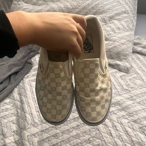 Custom Reflective Slip On Vans